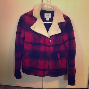 Buffalo plaid blazer